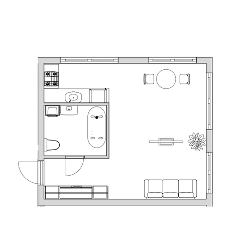 Квартира 1B1